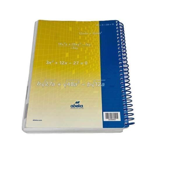 Abeka Algebra 1 Teacher Solution Key - Picture 2 of 2